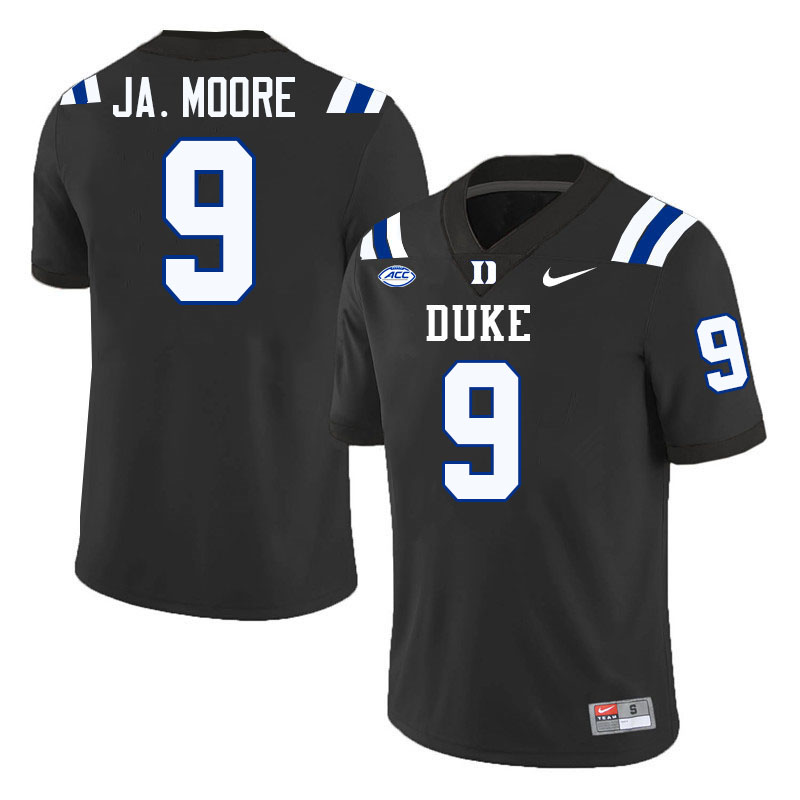 Jaquez Moore Duke Jersey,Duke Blue Devils #9 Jaquez Moore Jersey Youth College-Black